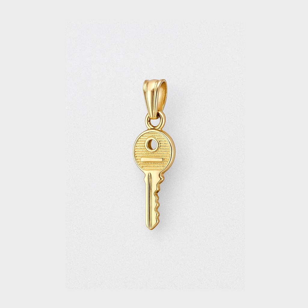 آویز طلا طرح کلید