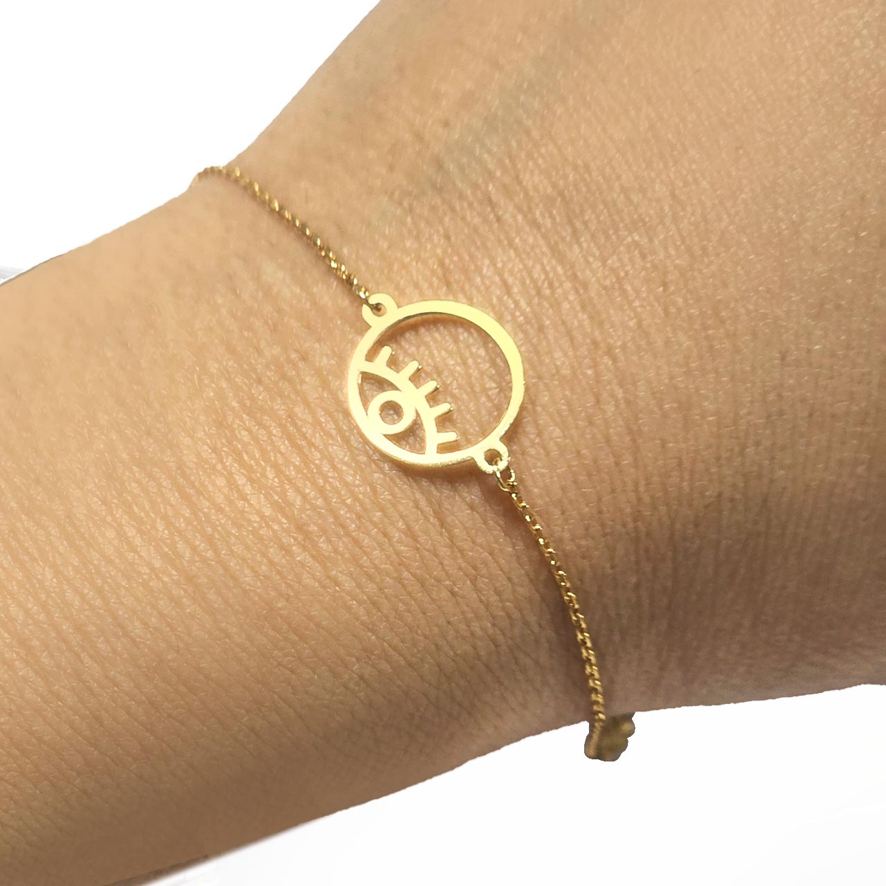 دستبند طرح چشم