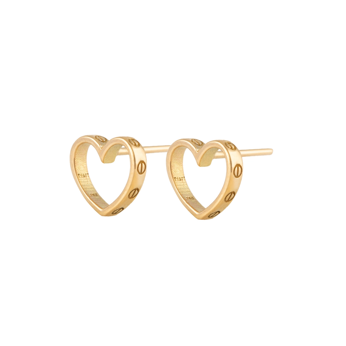 گوشواره قلب کارتیه لاو