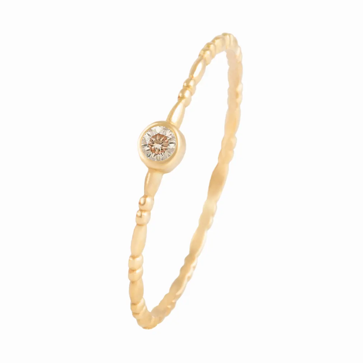 انگشتر نگینی ژولیت شامپاینی