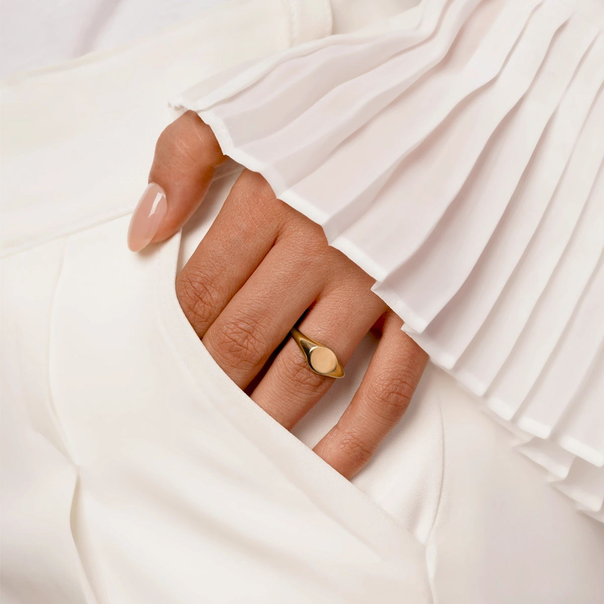 انگشتر میرر دایره