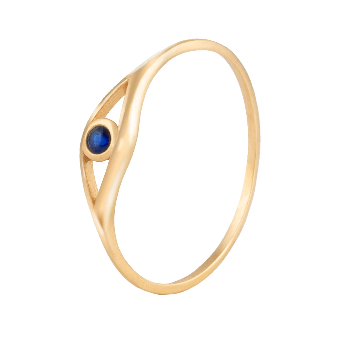 انگشتر مینیمال هوروس سورمه ای