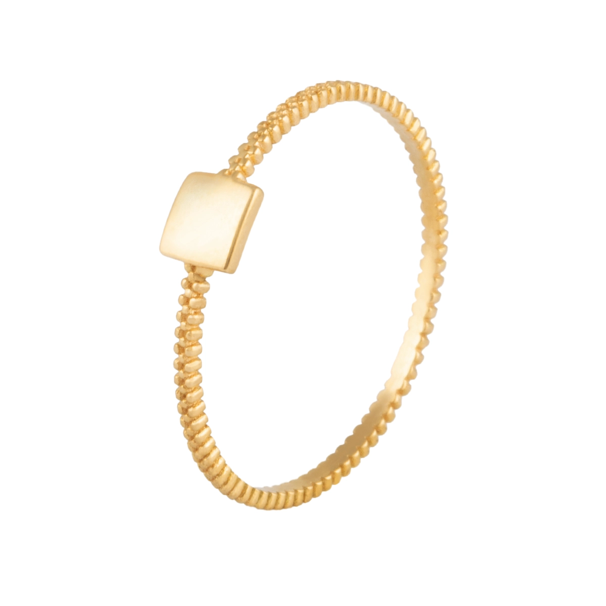 انگشتر مینیمال مربع رولکس